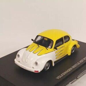 Universal Hobbies Volkswagon Beetle Hot-Rod Yellow Eagles Race VW Diecast 1:43